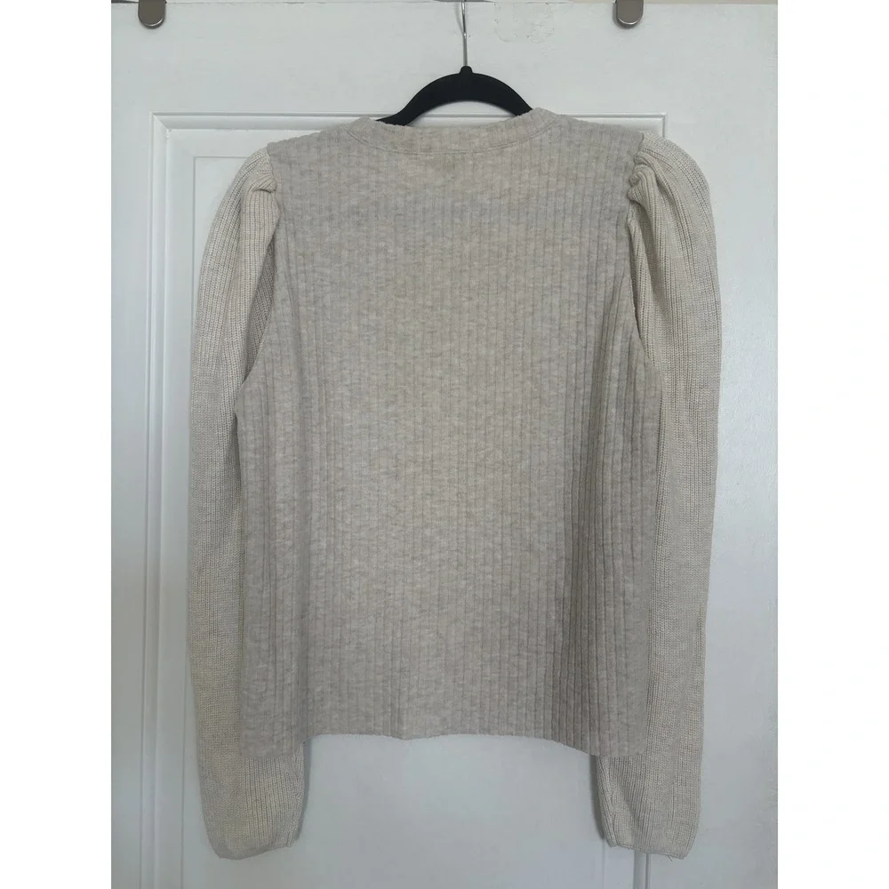 Splendid London Rib Knit | Cream | Size L - Picture 3 of 7